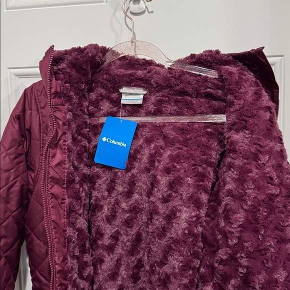 COLUMBIA Women's Copper Crest Long Jacket, MarionberrY - Picture 4 of 4